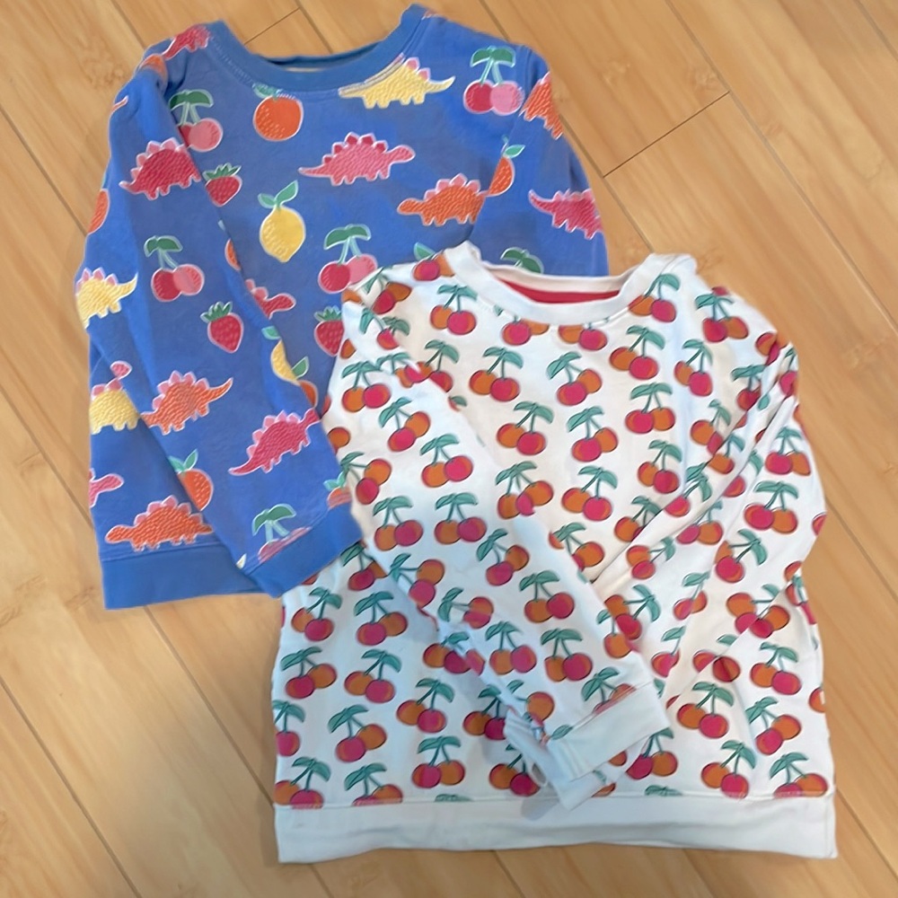 Jojo Maman Bebe bundle colorful sweatshirts